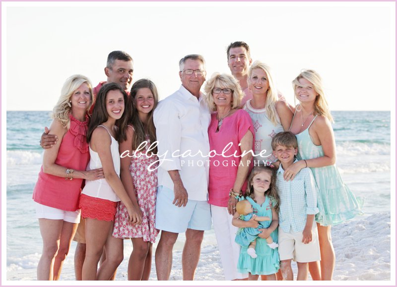 Garvich Family: Watercolor Beach