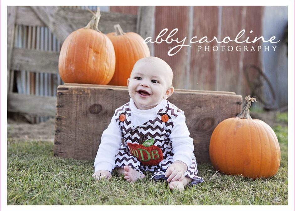 Bennett: 6 Months: Outdoor Studio Session