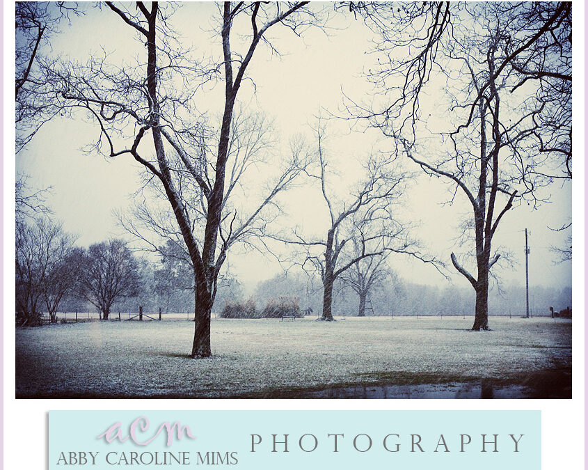 Snow in Coolidge